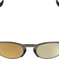 Brille Legere Round - Matte Black - HiPER Gold 24K Mirror Lens