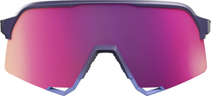 Brille S3 - Satin Storm Metallic - Purple Mirror Lens