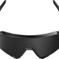 Brille S3 - Matte Black Gloss Black - Black Mirror Lens