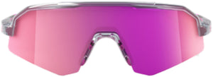 Brille Slendale XS - Polished Translucent Grey - Purple Multilayer Mirror Lens