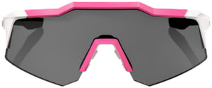 Brille Speedcraft XS - Puddy Pink White - Smoke Lens