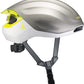 Kudo Aero Helmet + Light silber M
