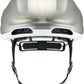 Kudo Aero Helmet + Light silber M
