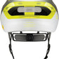 Kudo Aero Helmet + Light silber L