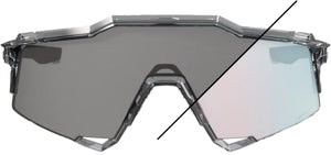 Brille Speedcraft Polished Translucent Grey - Rose Gold Photochromic Mirror