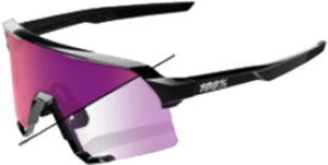 S3 Gloss Black - Purple Flash Mirror Photochromic Lens