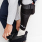 Heated Technical Socks w.batteries sand/black L