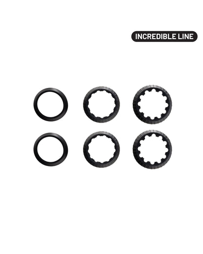Compensation Rings for Incredible Handlebar Mount