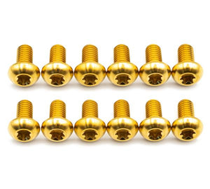 Better Bolts Bremsscheiben Befestigungsschrauben Kit Titan gold
