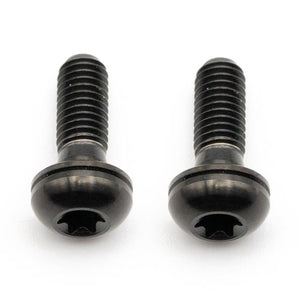 Better Bolts Flat Mount Befestigungsschrauben Kit Titan M5x17mm black