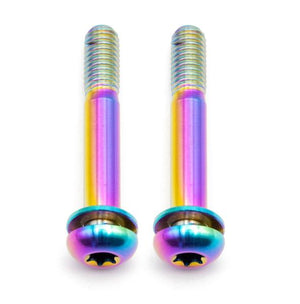 Better Bolts Flat Mount Befestigungsschrauben Kit Titan M5x32mm rainbow