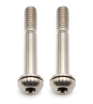 Better Bolts Flat Mount Befestigungsschrauben Kit Titan M5x37mm silver