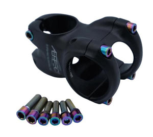 Better Bolts Race Face Aeffect R Vorbau M5x18mm/M6x20mm Titan Schrauben-Kit rainbow