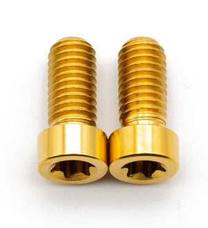 Better Bolts Sram MatchMaker X Bridge Clamp AXS Pod Controller Schrauben-Set Titan gold