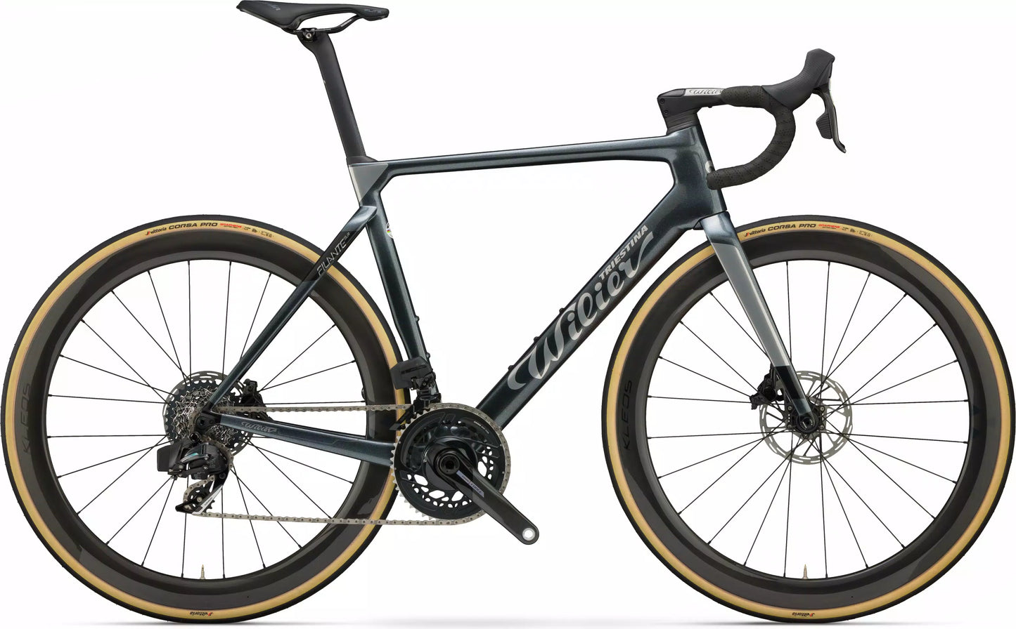 Wilier Rennrad Filante SLR, Ultegra Di2, Moon Grey, Grösse L