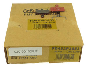Galfer Advanced FD452 Shimano XTR/XT/SLX/Deore Bremsbeläge Werkstattverpackung 30 Paar