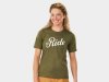 Trek Shirt Trek Evoke Tech Tee Women Medium Black Olive