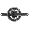 Sram Crankset Red eTap AXS 2x DUB 170mm/50/37t natural carbon