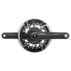 Sram MY24 Crankset Red AXS 2x DUB 165mm/46/33t natural carbon